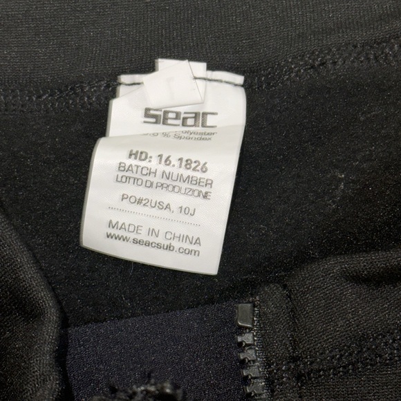 SEAC Unifleece Insulating Undergarment Dry Suit Large NEW - Picture 7 of 8